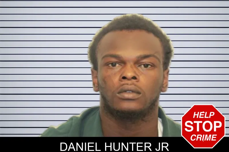 Daniel Hunter Jr mugshot
