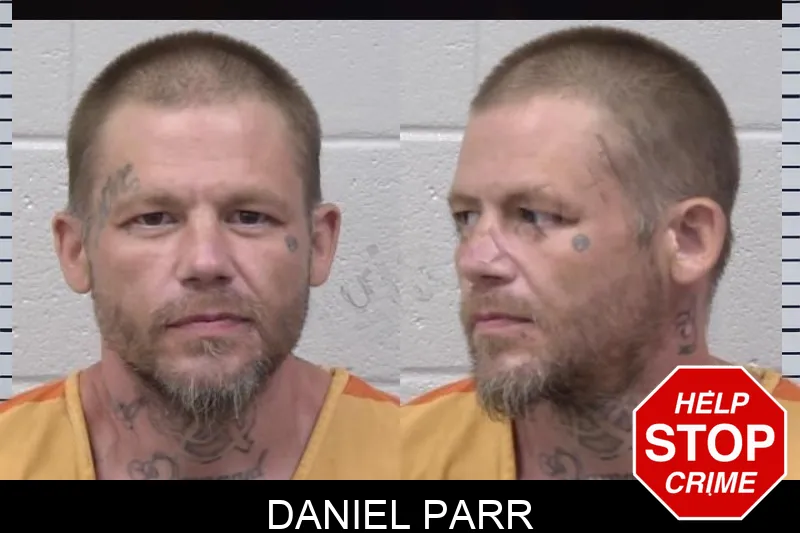 Daniel Parr mugshot