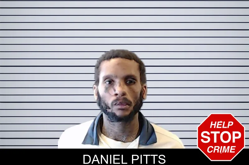 Daniel Pitts mugshot
