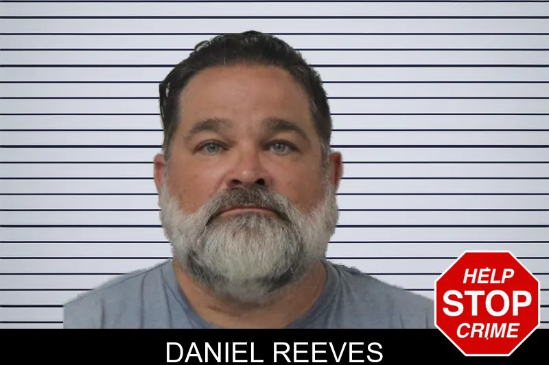 Daniel Reeves mugshot