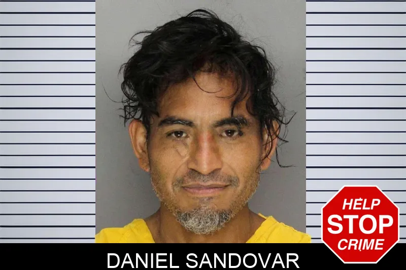 Daniel Sandovar mugshot