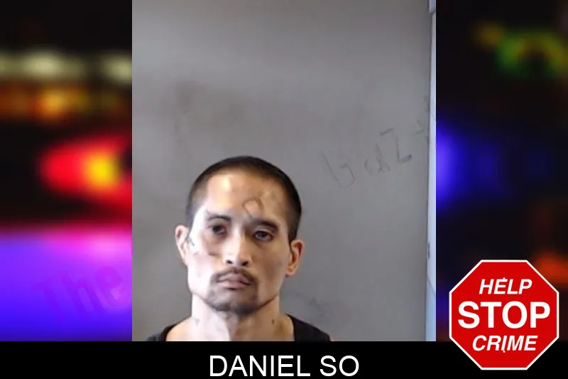 Daniel So mugshot