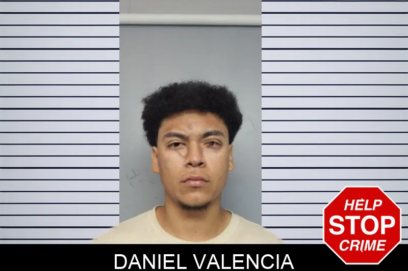 Daniel Valencia mugshot