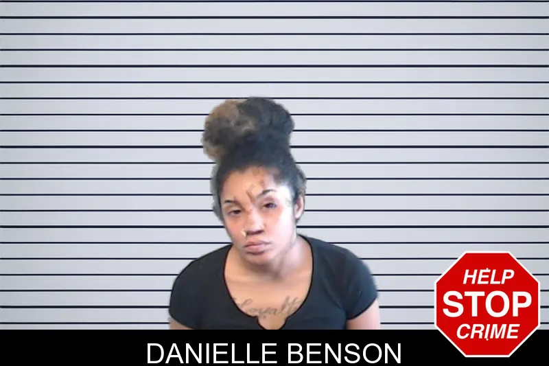 Danielle Benson mugshot