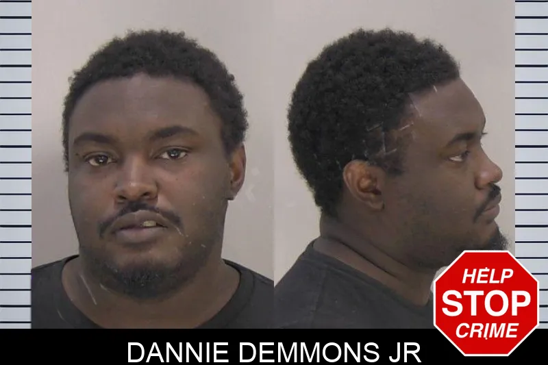 Dannie Demmons Jr mugshot