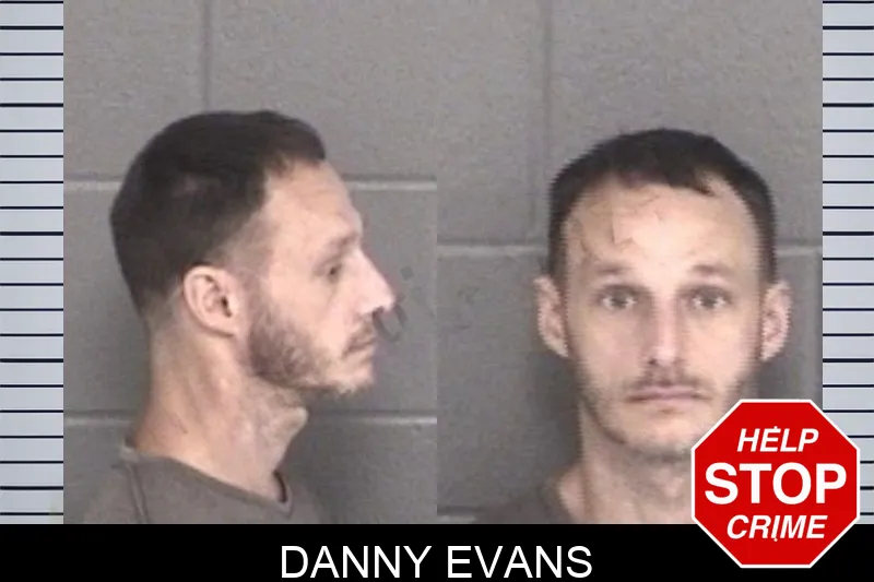 Danny Evans mugshot