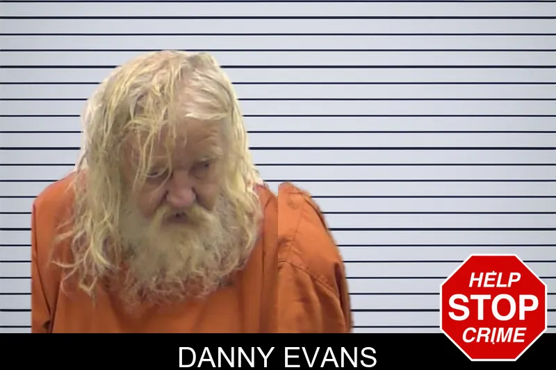 Danny Evans mugshot