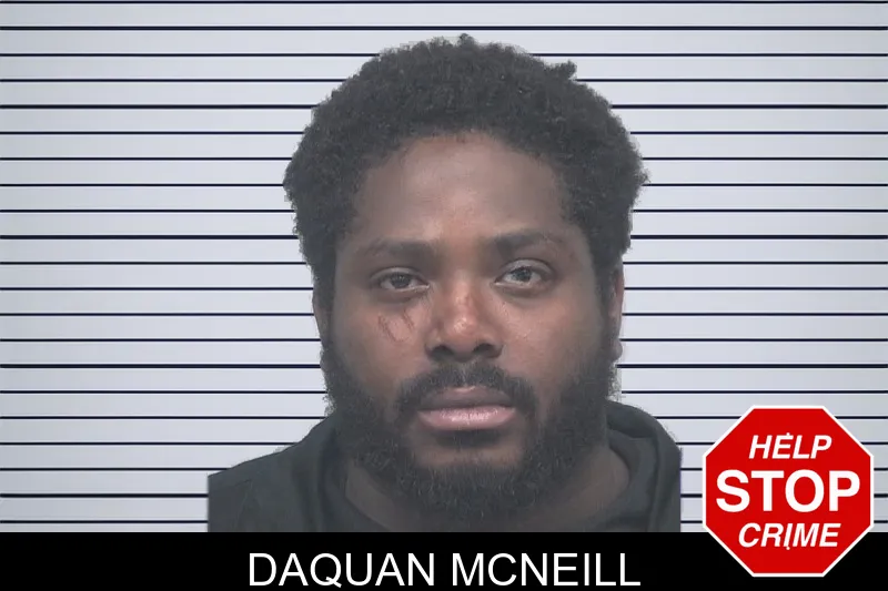 Daquan McNeill mugshot