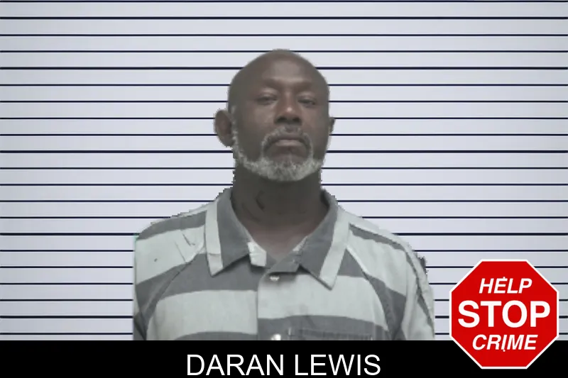 Daran Lewis mugshot