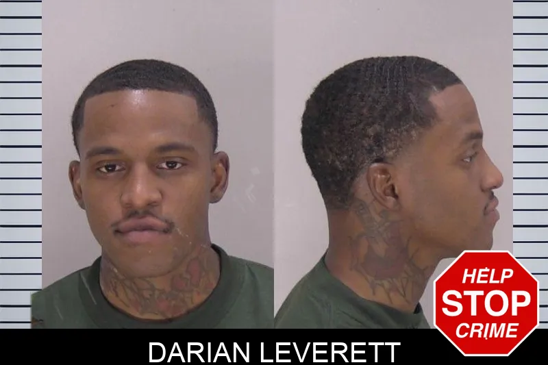 Darian Leverett mugshot