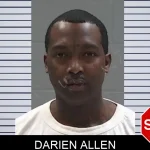 Darien Allen mugshot