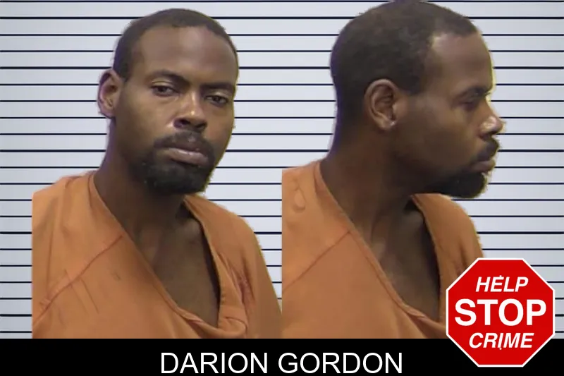 Darion Gordon mugshot
