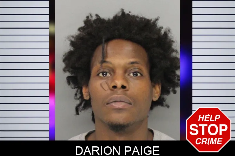 Darion Paige mugshot
