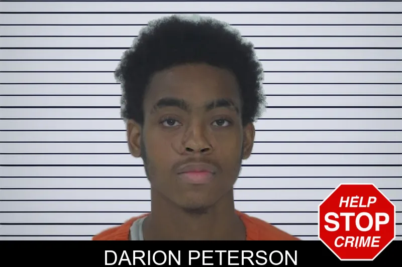 Darion Peterson mugshot