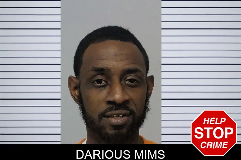 Darious Mims mugshot – Bibb County , Georgia Darious Mims mugshot