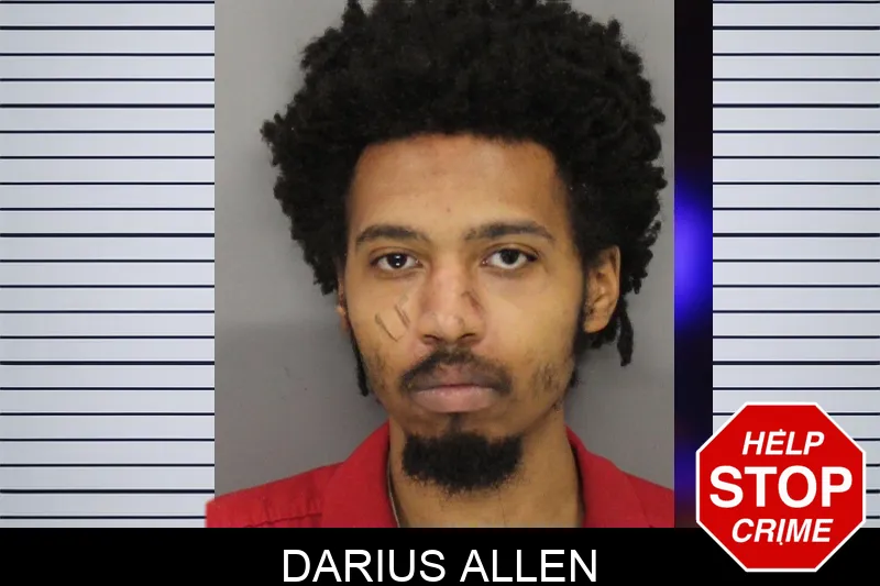 Darius Allen mugshot