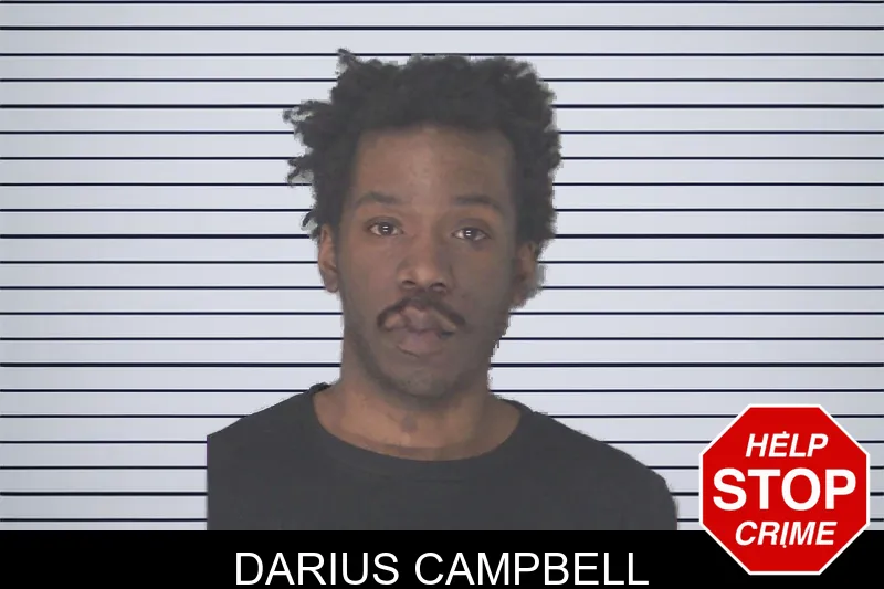Darius Campbell mugshot
