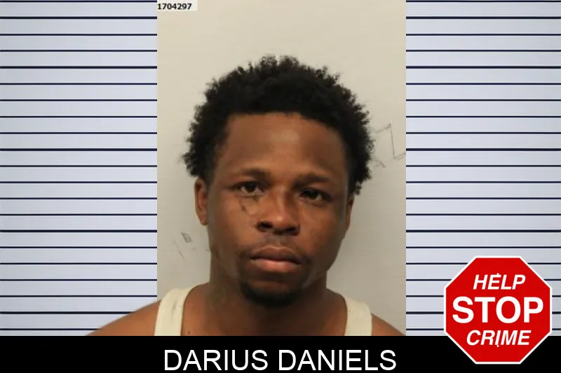 Darius Daniels mugshot