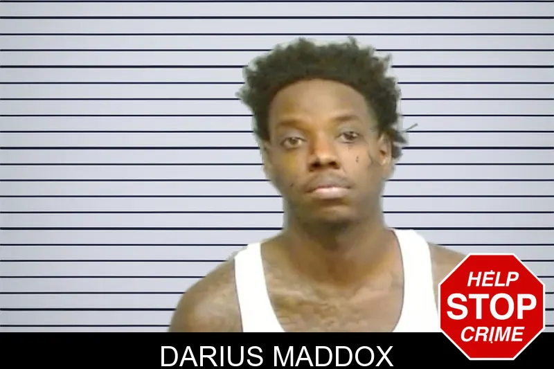 Darius Maddox mugshot