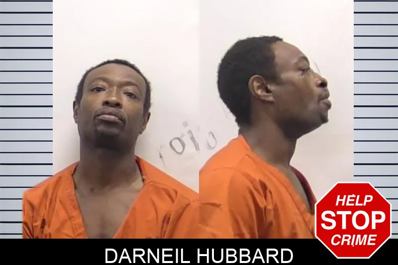 Darneil Hubbard mugshot