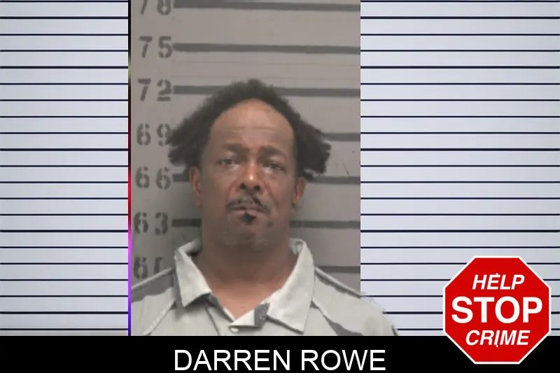 Darren Rowe mugshot