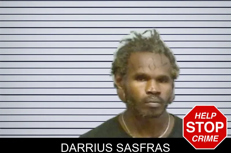 Darrius Sasfras mugshot