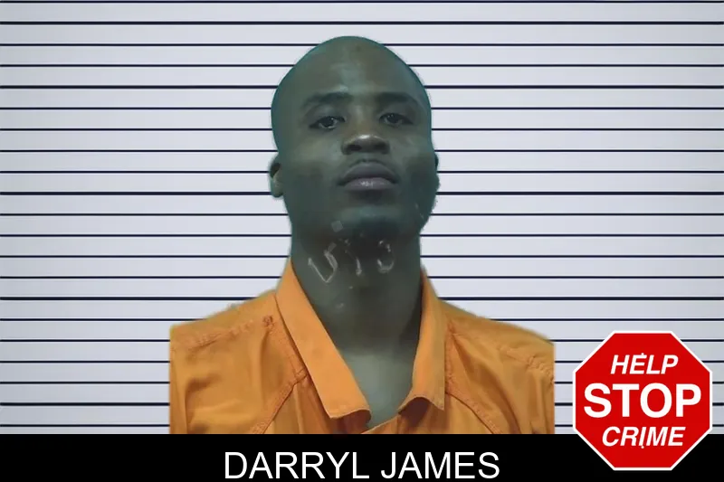 Darryl James mugshot