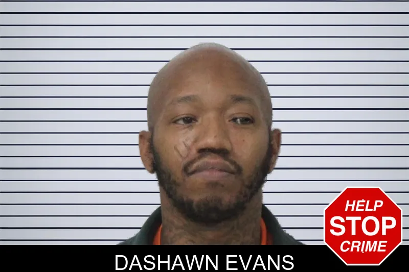 Dashawn Evans mugshot