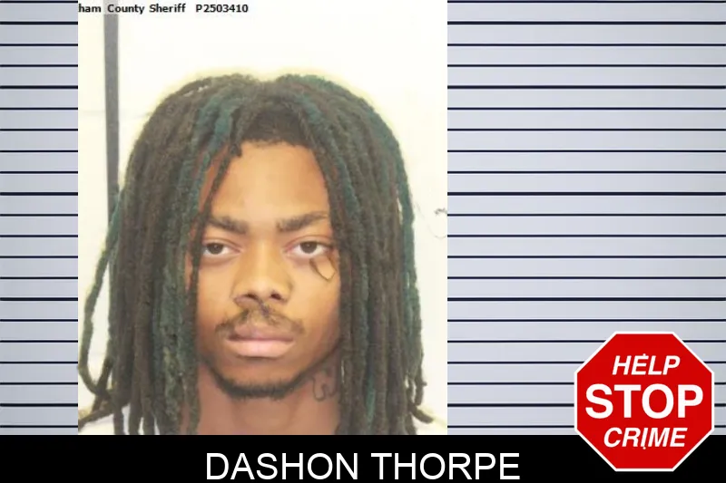 Dashon Thorpe mugshot – Chatham County , Georgia Dashon Thorpe mugshot
