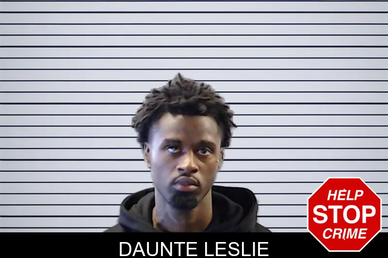 Daunte Leslie mugshot