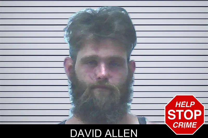 David Allen mugshot