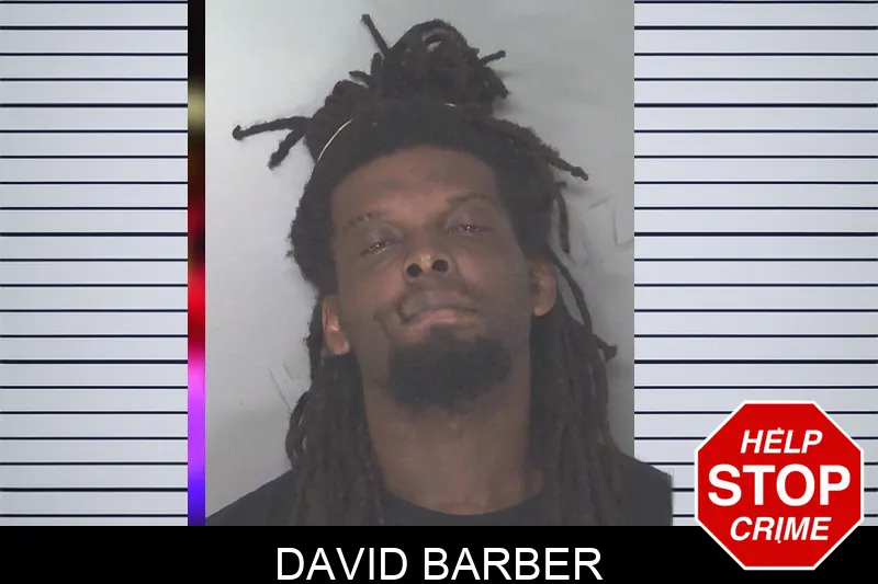 David Barber mugshot