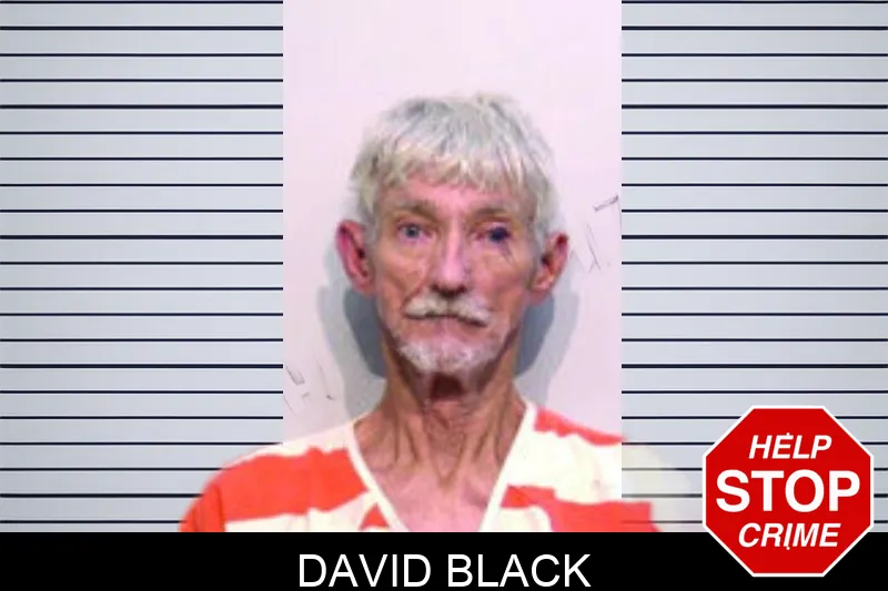 David Black mugshot