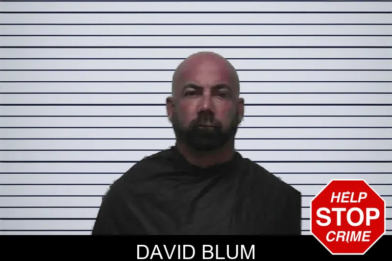 David Blum mugshot