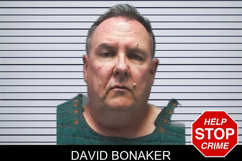 David Bonaker mugshot
