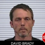David Brady mugshot