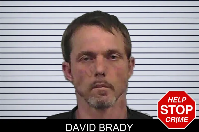 David Brady mugshot