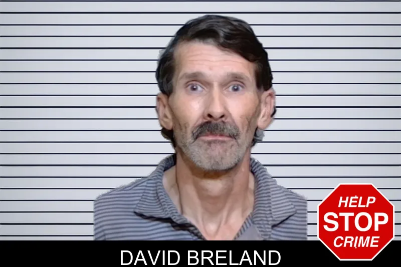 David Breland mugshot