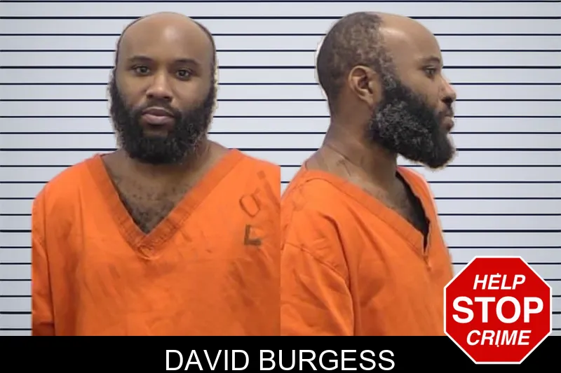 David Burgess mugshot