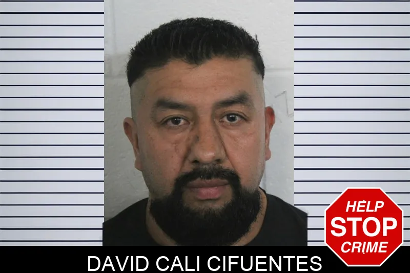 David Cali Cifuentes mugshot
