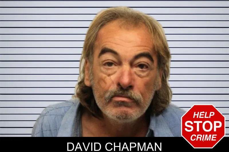 David Chapman mugshot