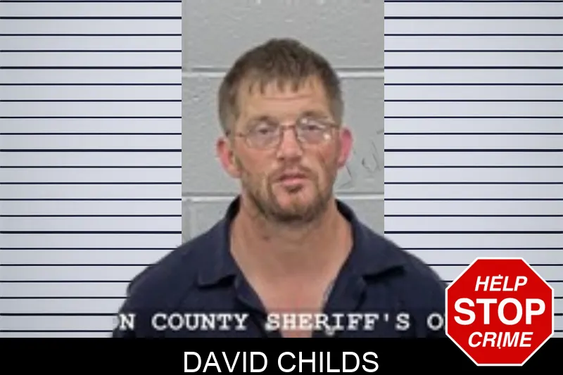 David Childs mugshot
