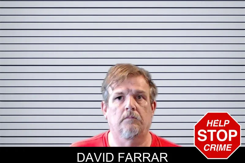 David Farrar mugshot
