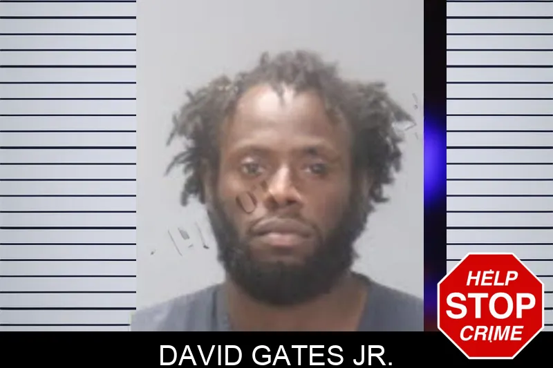 David Gates Jr. mugshot