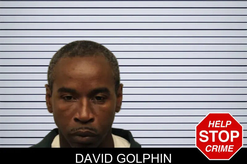 David Golphin mugshot