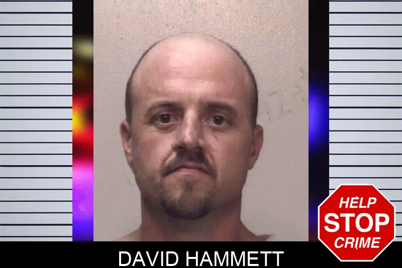 David Hammett mugshot