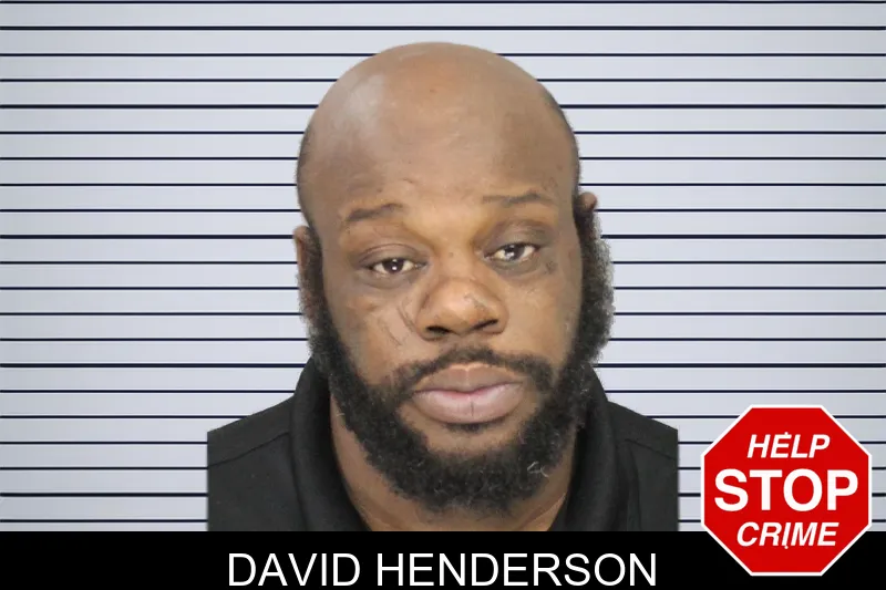 David Henderson mugshot