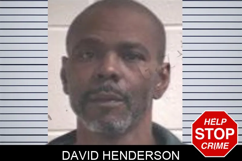 David Henderson mugshot