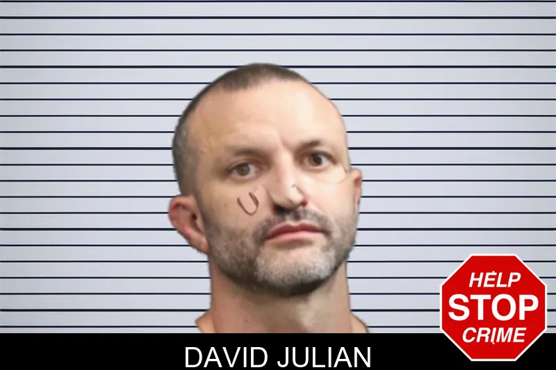 David Julian mugshot