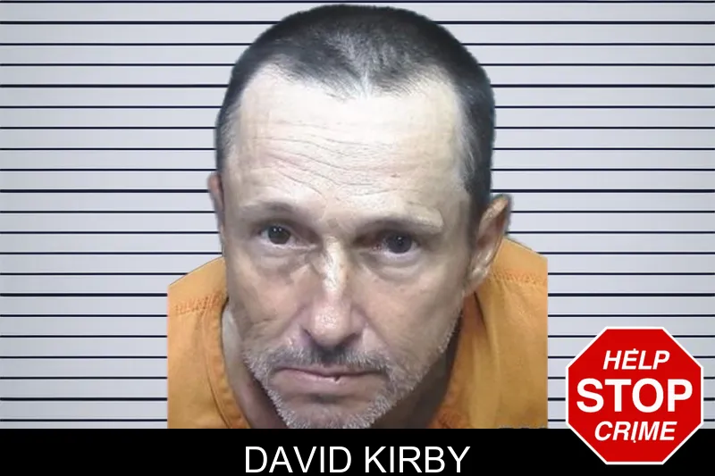 David Kirby mugshot